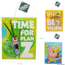 SpongeBob SquarePants Character Paper Gift Bags-12Pk