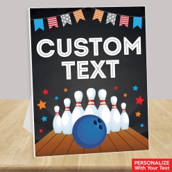 Bowling Custom Text 14