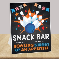 Bowling Snack Bar Food Station 14
