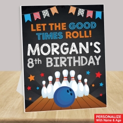 Bowling Personalized Birthday 14