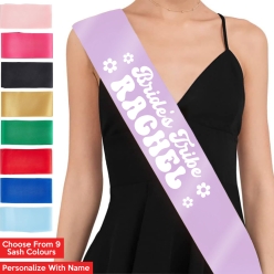65% OFF: Bride's Tribe Personalized Sash - Choose Colour