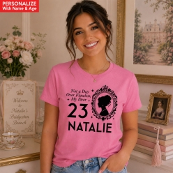 Bridgerton Birthday Personalized T-shirt