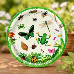 Bug Party Dinner Plates - 10 Pack