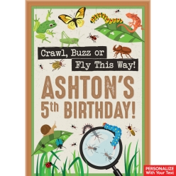 Bug PERSONALIZED Giant Vinyl Keepsake Door Sign