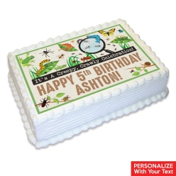 Bug Party Personalized Edible Icing