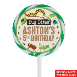 Bug PERSONALIZED Lollipops - 12 Pk