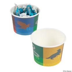 Harry Potter Hogwarts Houses Treat Cups-50Pk