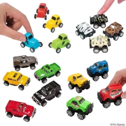Bulk Mini Pullback Car & Truck Assortment - 96Pk