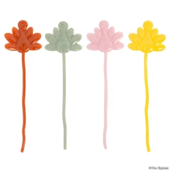 Thanksgiving Sticky Turkeys on String-72Pk