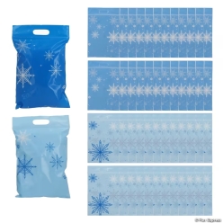 Winter Snowflake Bags - 50Pk