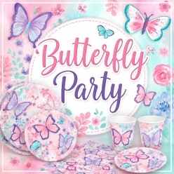 Butterfly Birthday Party Supplies