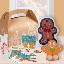 Gingerbread Gift Pack w/Colour in Plush