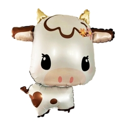 Highland Cow 76cm Supershape Foil Balloon