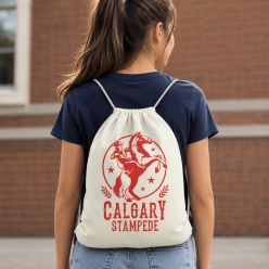Calgary Stampede Drawstring Backpack