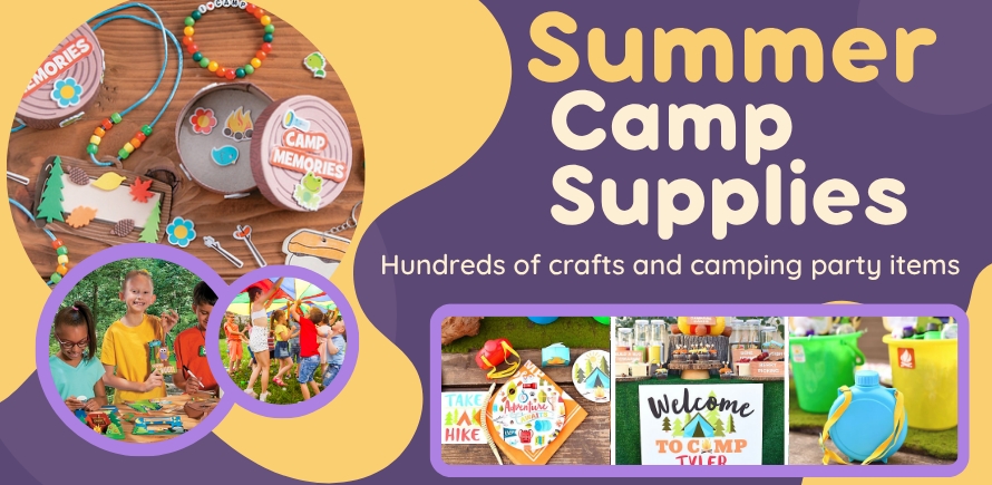 Camping Crafts & Party Supplies