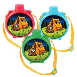 Camping Canteens w/Straps - 3 Pack