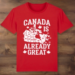 55% OFF: Canada's Already Great Red Shirt