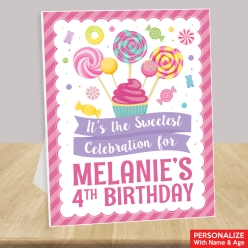 Candy Personalized Birthday 14