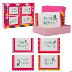 A Time for Joy Christmas Cards with Envelopes in Box for 24