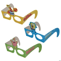 SpongeBob SquarePants Character Novelty Glasses-12Pk