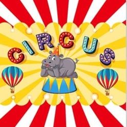 Carnival Circus Dinner Napkins - 10 PK