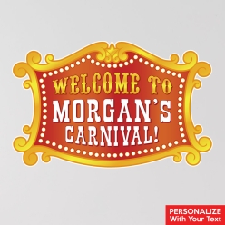 40% OFF: Carnival Marquee Personalized 12