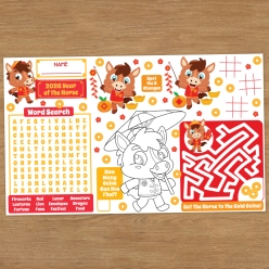 Chinese New Year of the Horse Colouring Activity 14