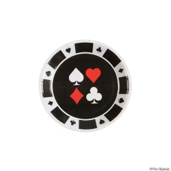 Casino Night Dessert Plates - 8Pk