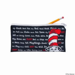 The Cat in the Hat Canvas Pencil Cases-12Pk