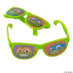 Teenage Mutant Ninja Turtles Pinhole Glasses-12Pk