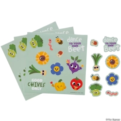 Garden Gang Character Sticker Sheets-50Pk