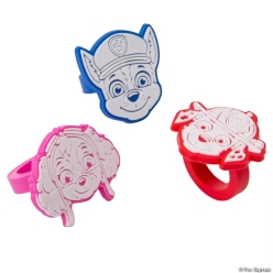 PAW Patrol Silicone Rings - 24Pk