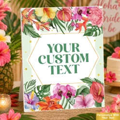 Chic Aloha Custom Text 14