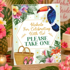 Chic Aloha Bridal Shower Favours 14