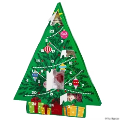 Christmas Candy Holiday Countdown Advent Calendar
