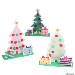 Christmas Tree 3D Scene Craft Kit-6Pk