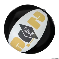 Graduation Class of 2026 Medium Vinyl Beach Balls-12Pk