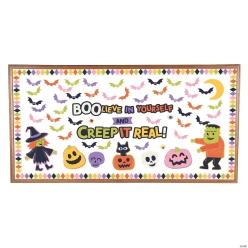 Halloween Frightfully Fun Classroom Bulletin Board Set