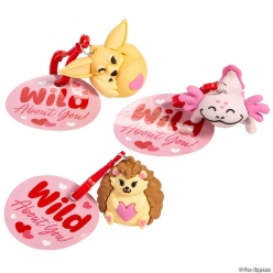 Animal Backpack Clip with Card for 6