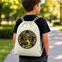 Cobra Kai Drawstring Backpack