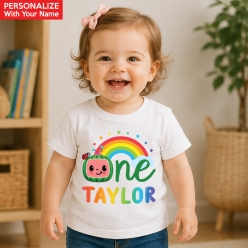 CoComelon 1st Birthday ONE Personalized Shirt