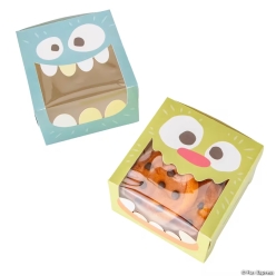 Monster Mayhem Cardstock Cookie Boxes-24Pk