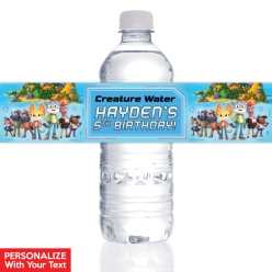 The Creature Cases PERSONALIZED VINYL Bottle Labels - 10 PK