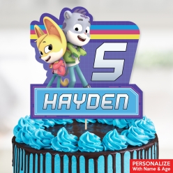 The Creature Cases PERSONALIZED Name & Age Cake Topper