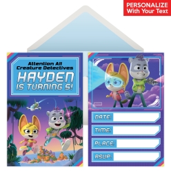 The Creature Cases PERSONALIZED Invitations - 8 Pk