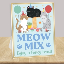 50% OFF: Cat Meow Mix Food Station 14