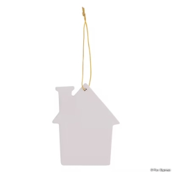 DIY Ceramic House Ornaments - 12Pk