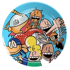 Dog Man Large Dinner Plates - 10 PK