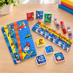 Dr. Seuss Stationery Kit – 22 Pieces