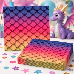 Dragon Party Napkins - 16 PK
